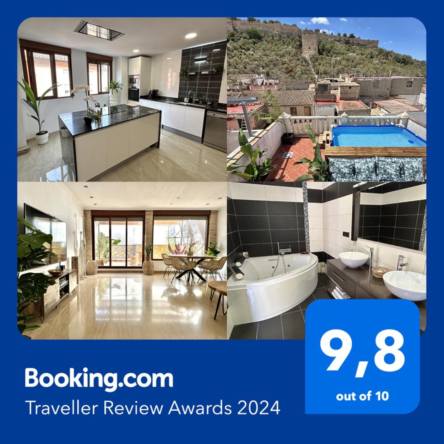 Vakantiehuis Casa Con Jacuzzi Y Piscina Con Vistas Al Castillo